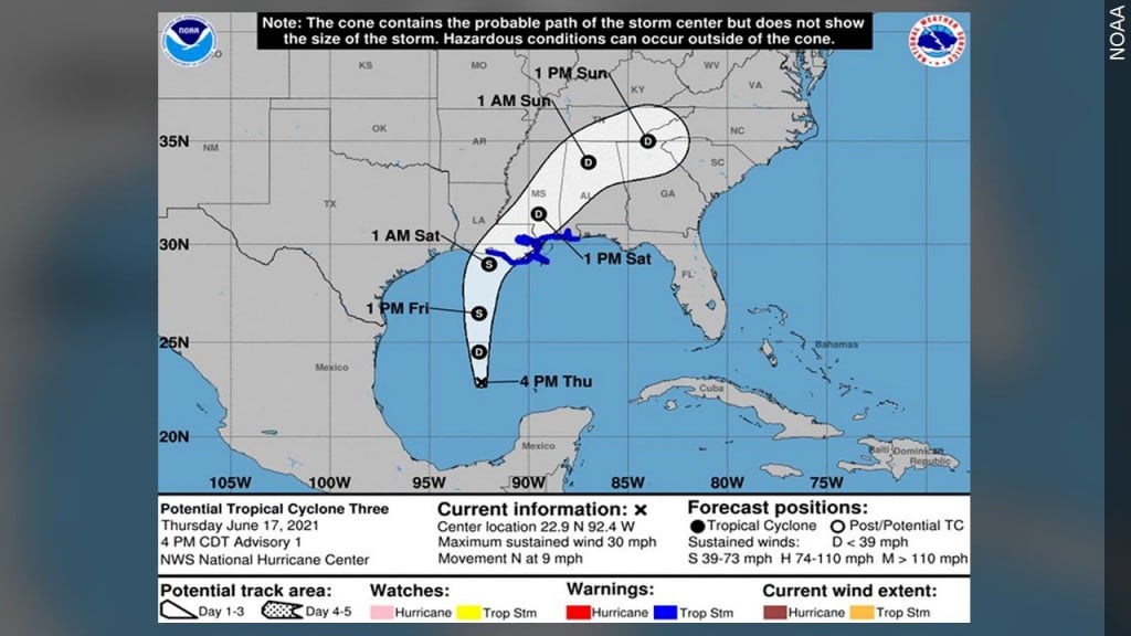 Tropical Weather Jun 18 2021