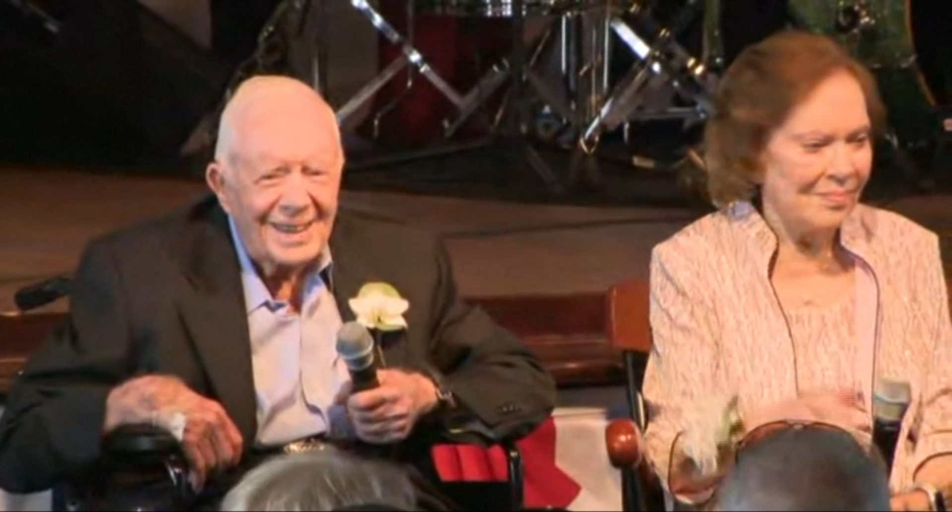 Jimmy And Rosalynn Carter Celebrate 75th Wedding Anniversary In Plains ...