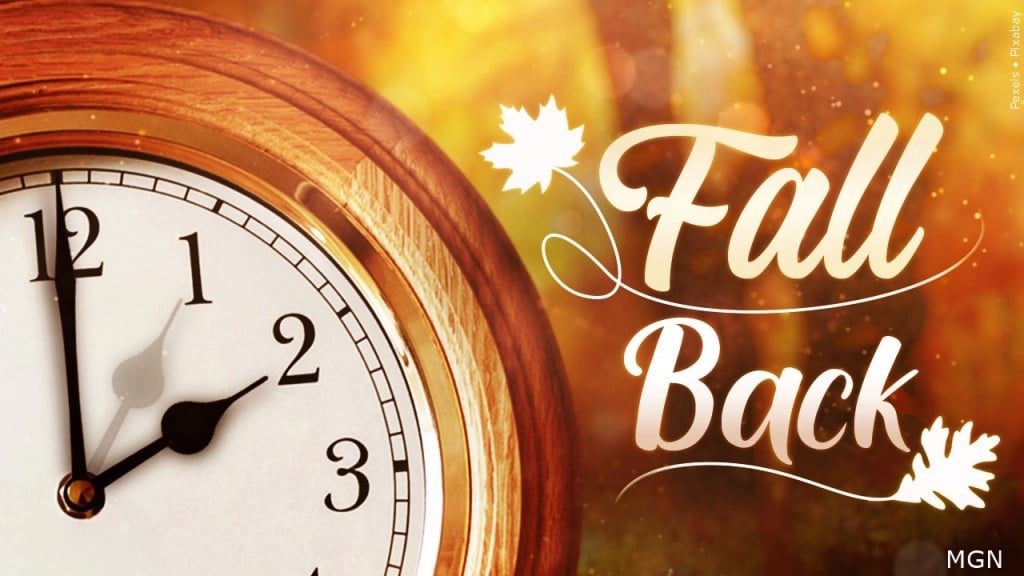 Don't forget to set your clocks to Fall Back this weekend! - 41NBC News