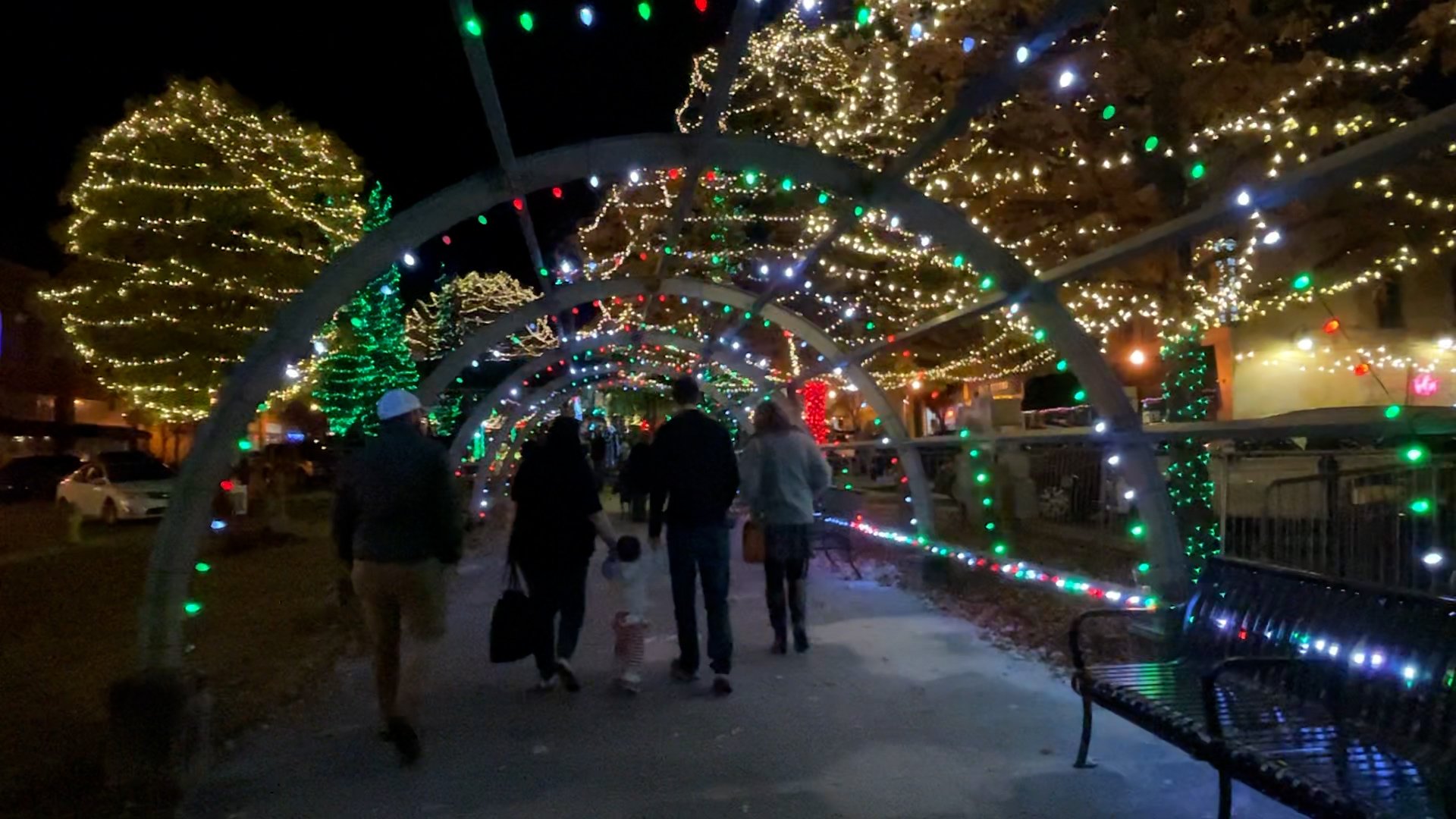 A look behind downtown Macon's Christmas Lights Extravaganza