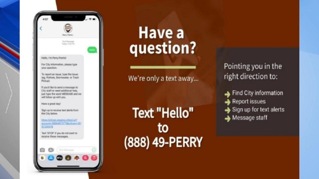 Perry texting service