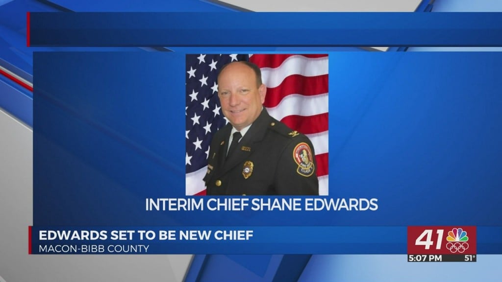 Shane Edwards Selected As Macon Bibb County Fire Chief