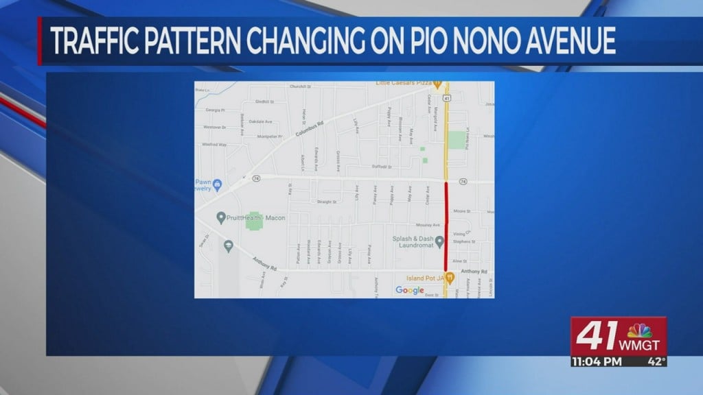 Traffic Pattern Change Coming To Pio Nono Ave.