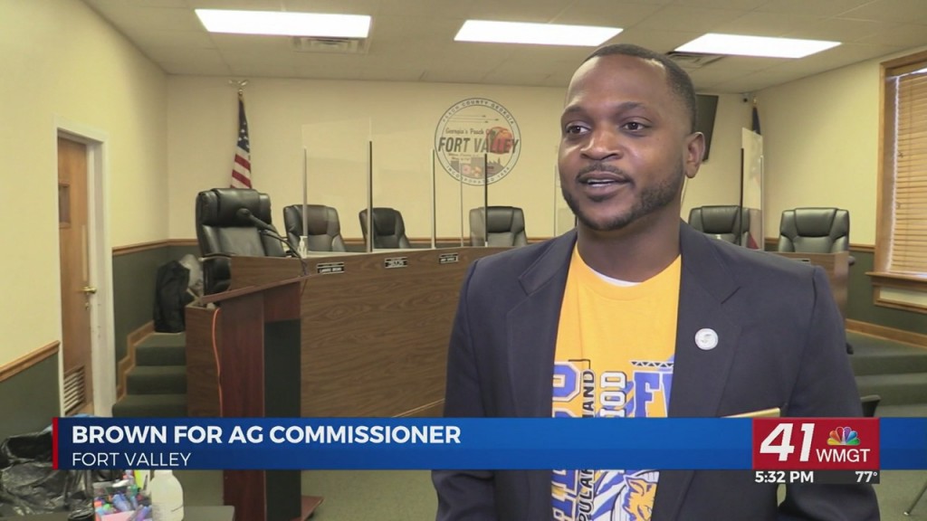 Former Ft. Valley Councilman Lemario Brown Running For Ag Commissioner