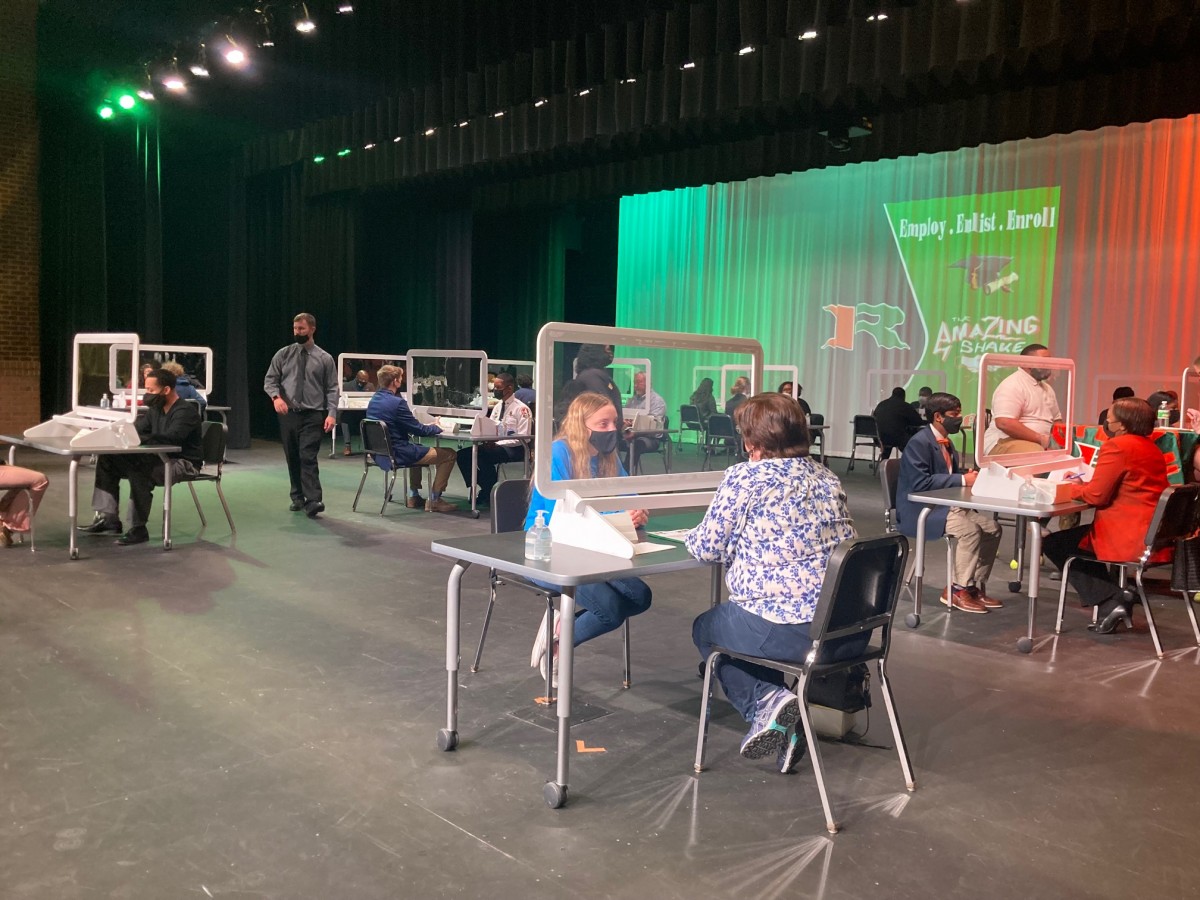 Rutland High hosts 'Amazing Shake' Career Event