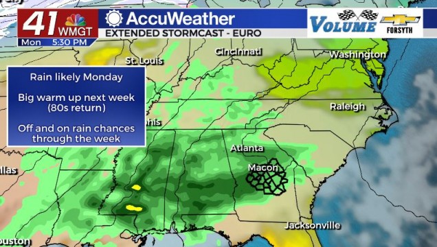 Staying cool and dry this weekend - 41NBC News | WMGT-DT
