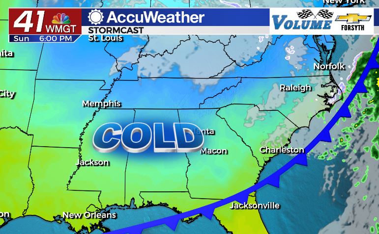 Big cool down on the way for the weekend - 41NBC News | WMGT-DT