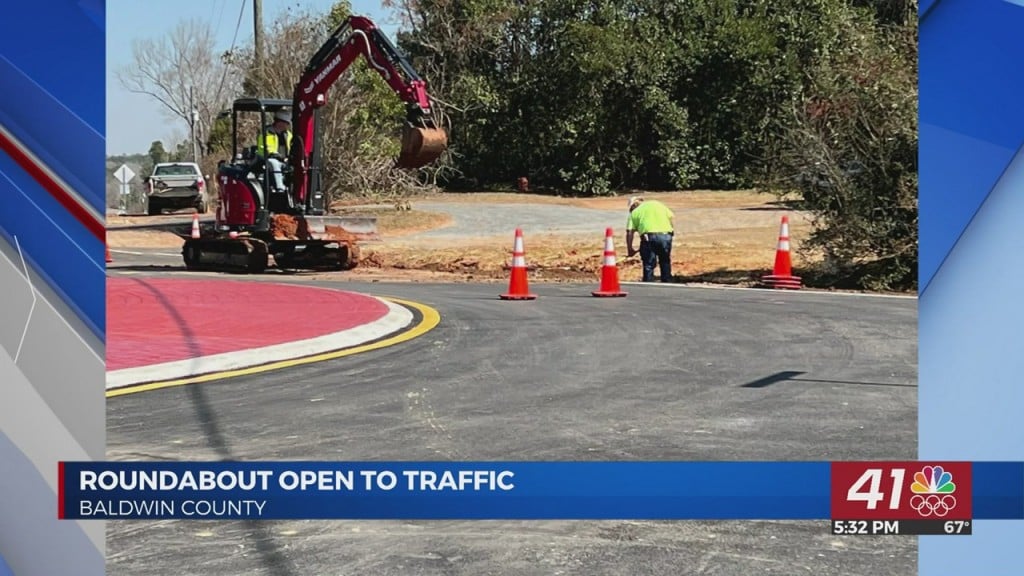 New Roundabout Comes To Baldwin County