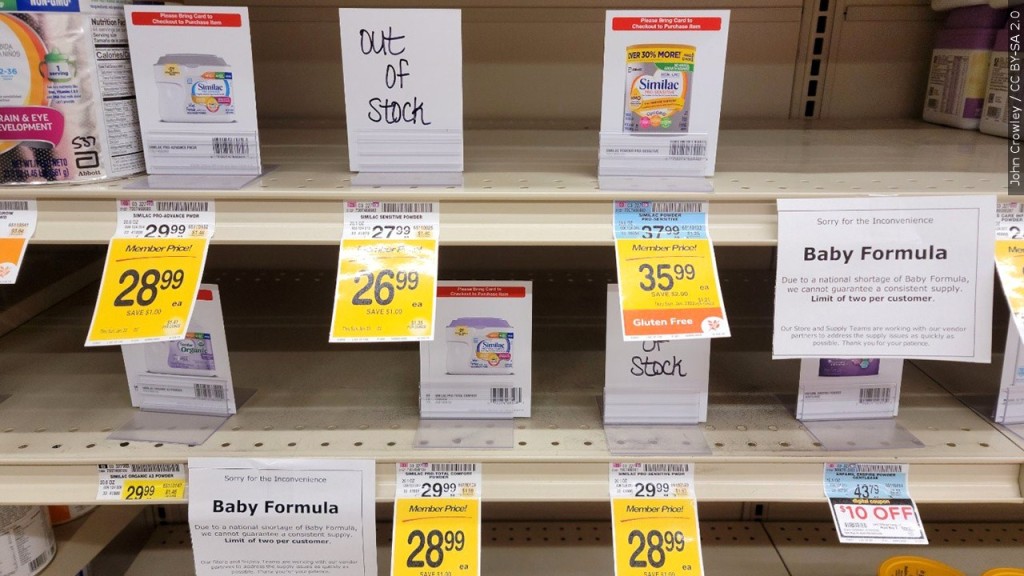 Baby Formula Shortage
