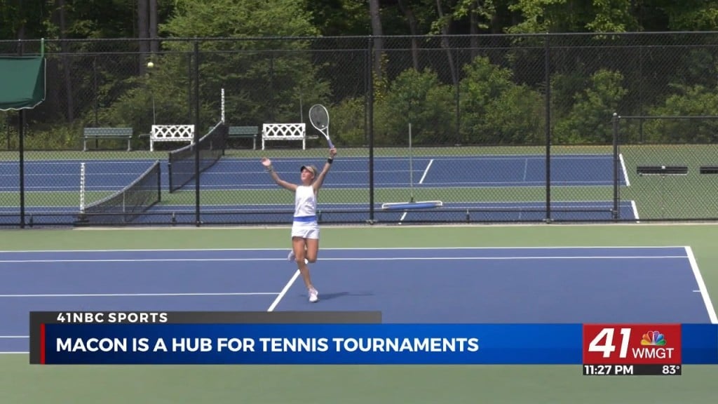 Macon Continues To Be A Large Hub For The Southeast’s Biggest Tennis Tournaments