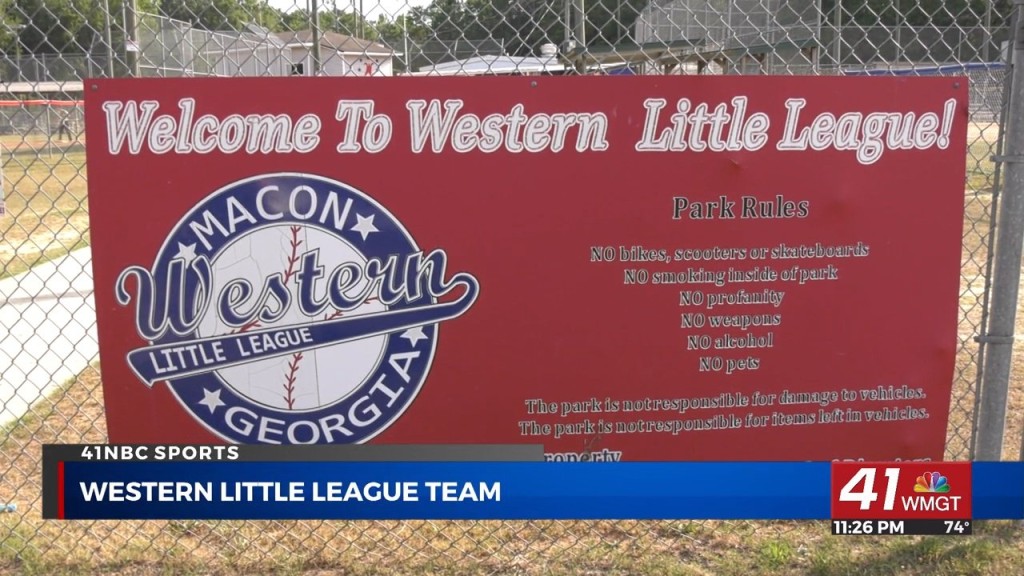 Western Little League Is One Of Three Teams To Represent Macon In The Georgia District 5 Little League Tournament