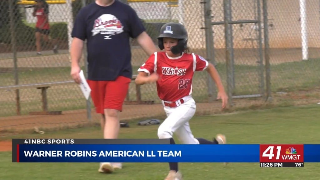 Warner Robins American Little League Is Into The Finals Of The Georgia District 5 Tournament