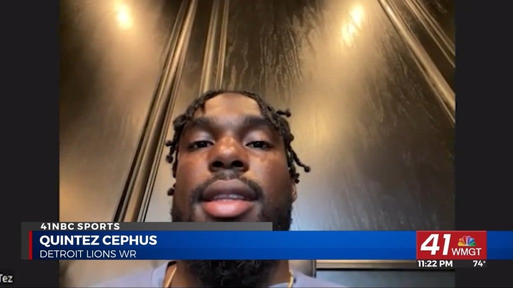 Macon Native And Detroit Lions Wide Receiver Quintez Cephus Is Hosting A Community For Macon’s Youth