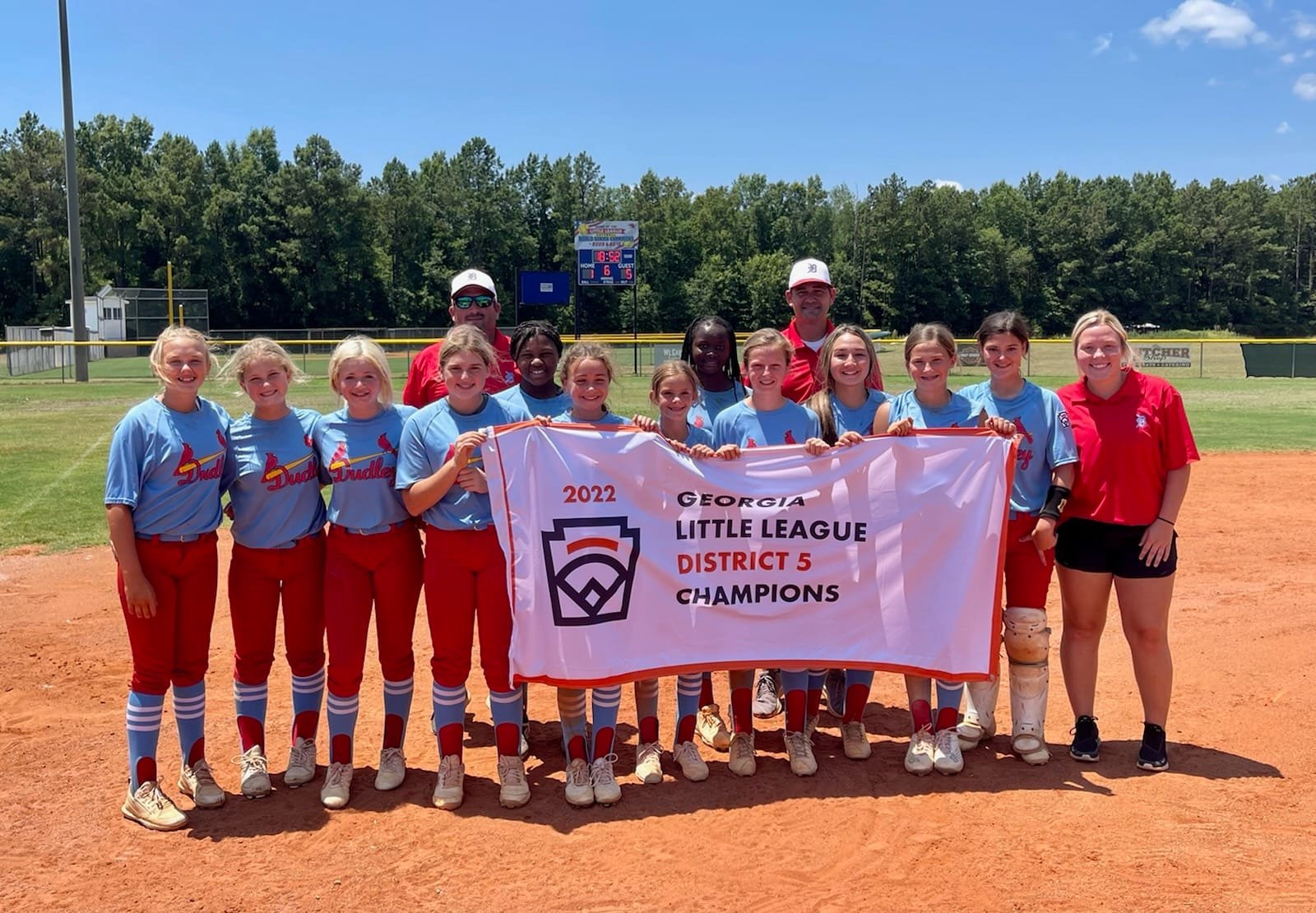 Dudley Little League baseball beats Warner Robins American Little