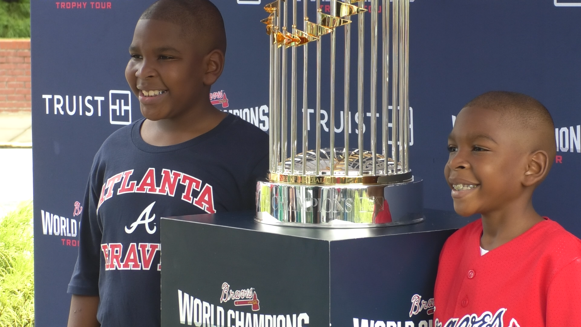 Braves World Series Championship Trophy tour makes stop in