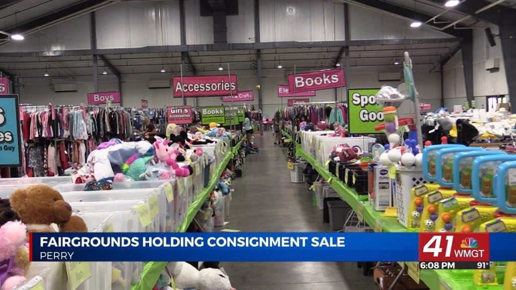 Perry Fairgrounds Holding Consignment Sale