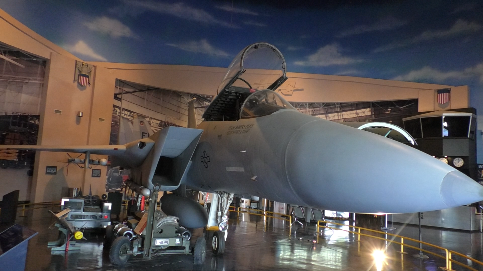 Robins Air Force Base celebrates 50th anniversary of the F15