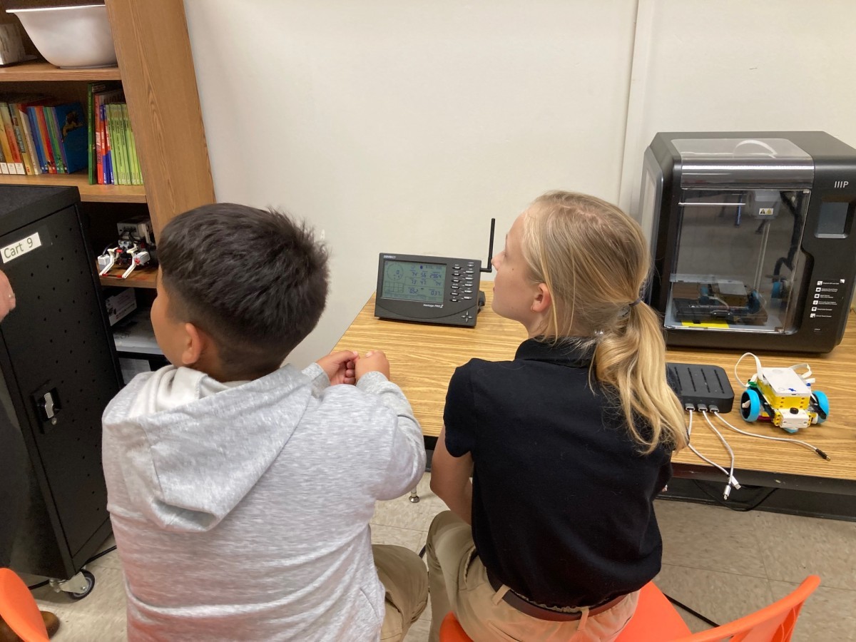 Rutland Middle School students benefiting from weather system