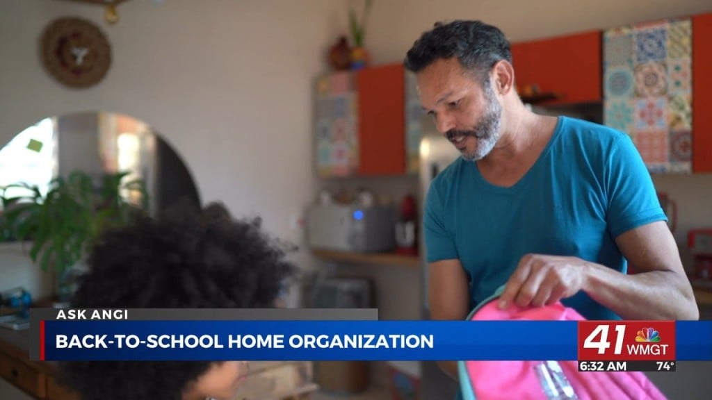 Ask Angi: Back To School Home Organizations