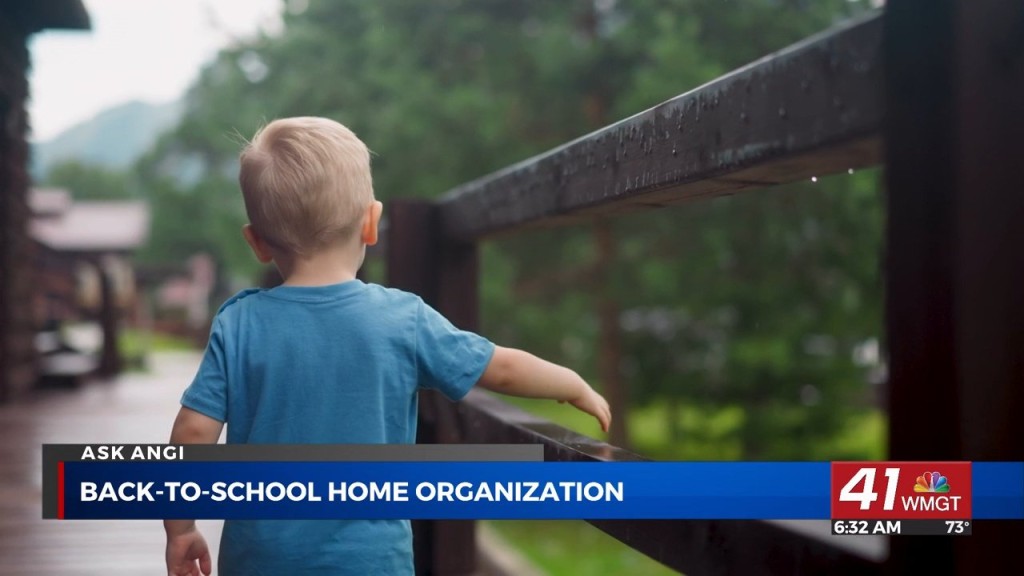 Ask Angi: Back To School Home Organization