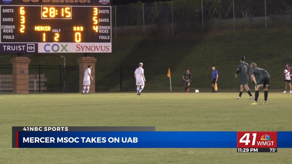 81st Minute Goal Propels The Mercer Men’s Soccer Team Over Uab