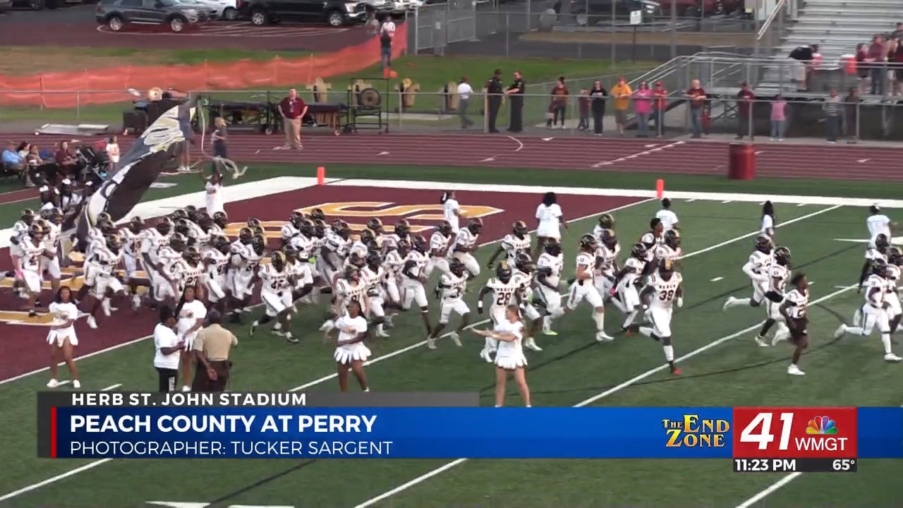THE END ZONE HIGHLIGHTS Peach County visits Perry