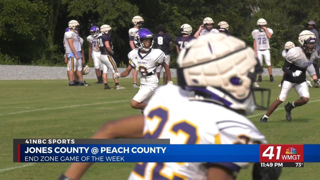 The End Zone Game Of The Week Preview: Jones County Vs. Peach County, Pt. 3