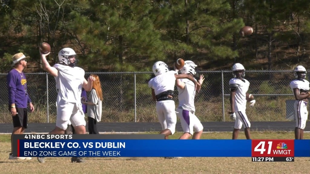The End Zone Game Of The Week Preview: Bleckley County Vs. Dublin