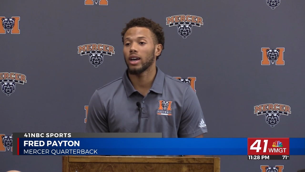 Mercer quarterback, Fred Payton, sets program record for most touchdowns thrown in a single