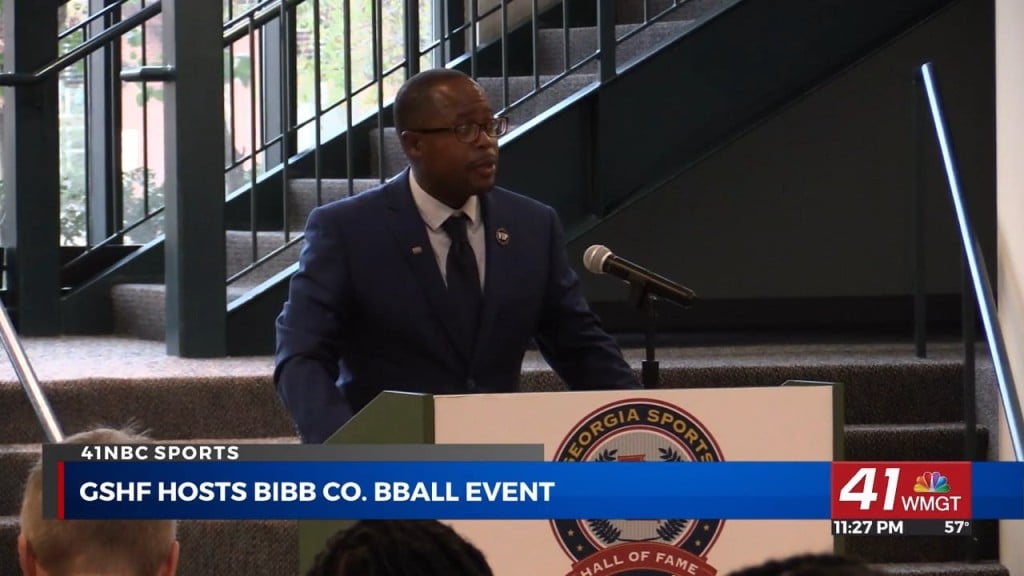 Georgia Sports Hall Of Fame Hosts Bibb County High School Basketball Teams For Media Night