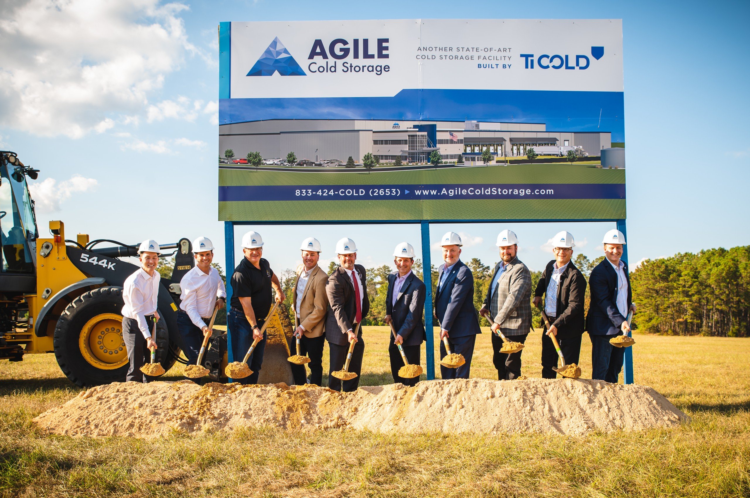 Agile Cold Storage breaks ground in Macon on fourth cold storage warehouse in