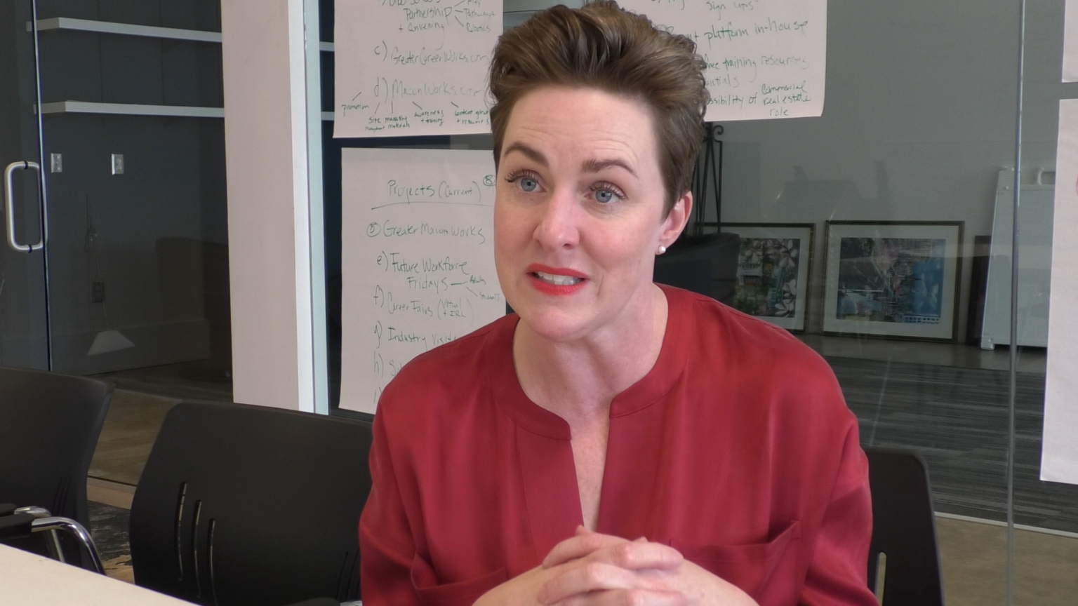 Jessica Walden discusses plans as new Greater Macon Chamber of Commerce