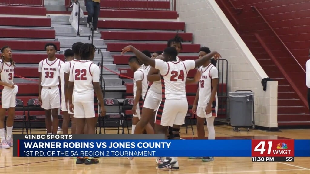 Jones County Knocks Off Warner Robins In First Round Of Boys Basketball Region Tournament