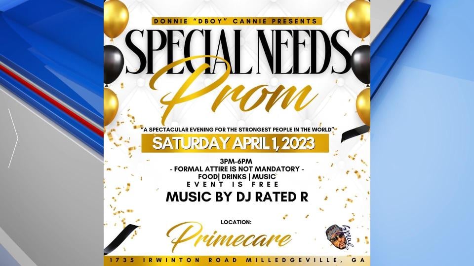 Special Needs Prom Flyer