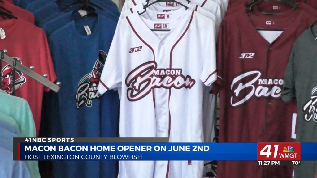 Macon Bacon Home Opener Slated For June 2nd