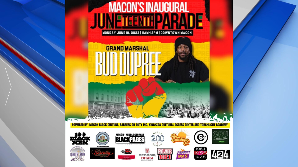 Juneteenth Parade Flyer Gfx