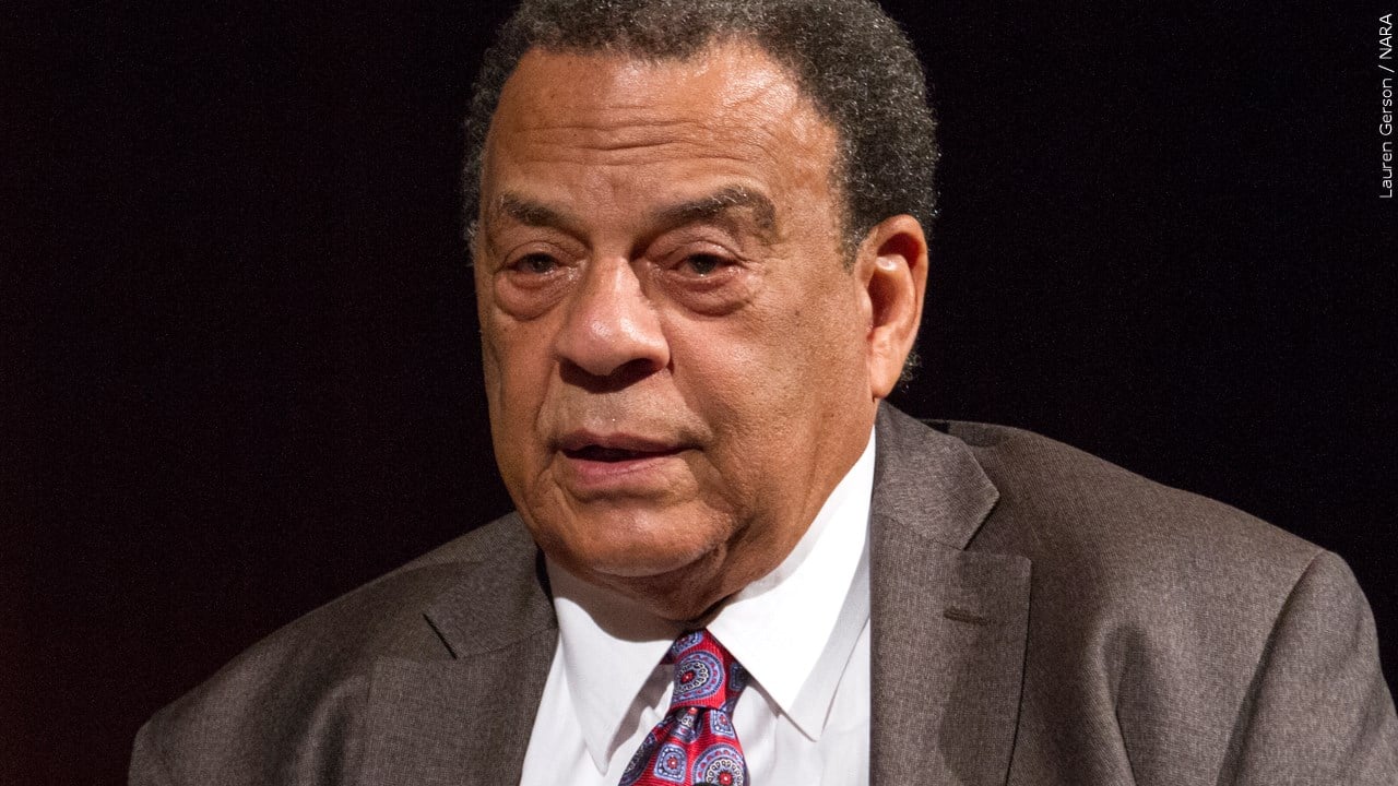 Andrew Young was at Martin Luther King's side throughout often violent struggle for civil rights