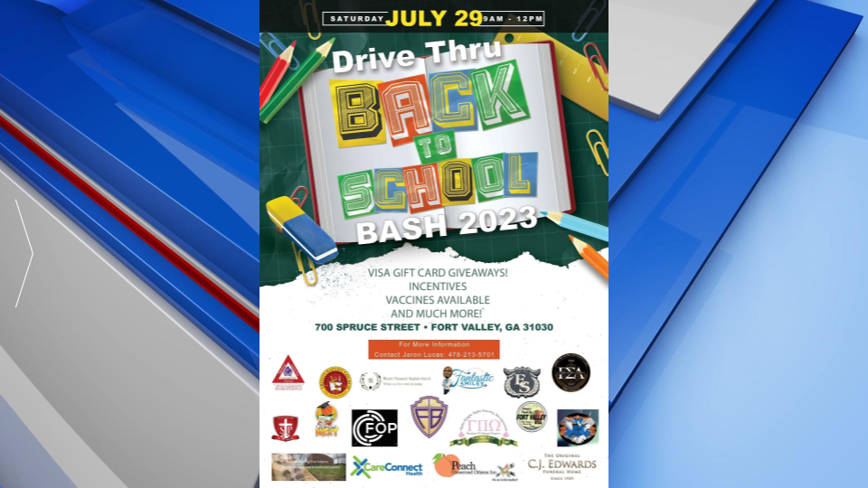 Fort Valley Back To School Event Gfx