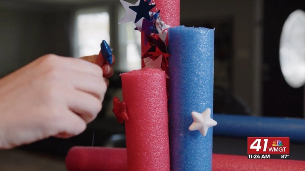 Mom To Mom: Diy Pool Noodle Firecracker Decoration