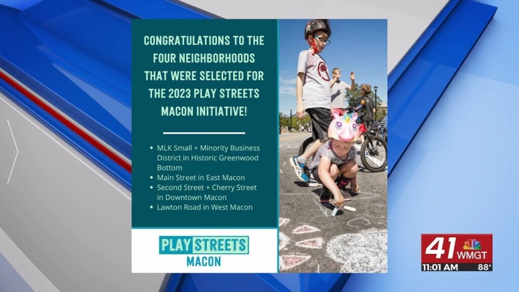 Play Streets Macon Initiative Picks Its Neighborhoods For 2023