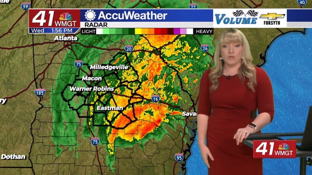 Watch: 2pm Hurricane Idalia 41nbc Accuweather Update