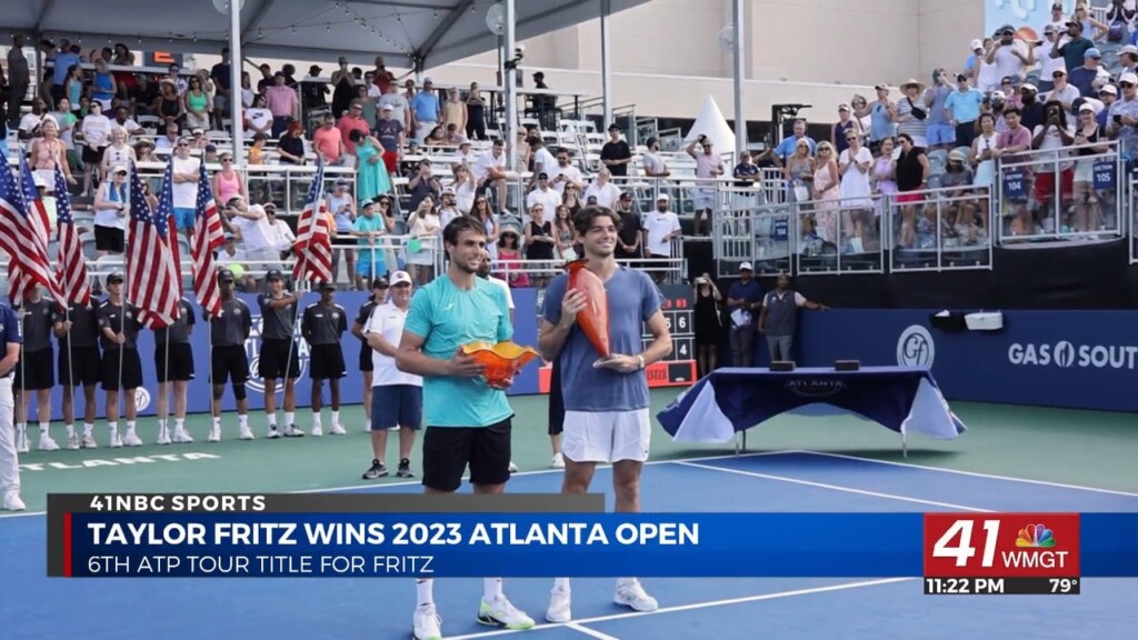 Taylor Fritz Wins 6th Atp Tour Title As He Captures The 2023 Atlanta Open