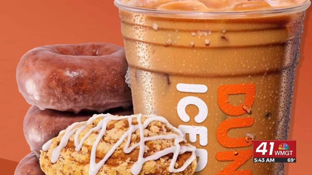 Morning Business Report: Dunkin Rolls Out Fall Flavors And Food Delivery Slows Down