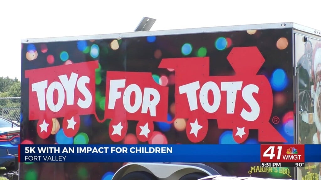 Middle Georgia Toys For Tots 5k Coming This Weekend