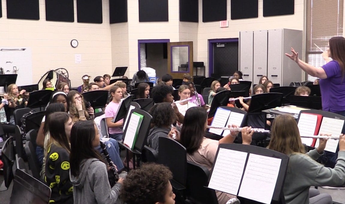 Bonaire Middle School's Symphonic Band to partake in music performance