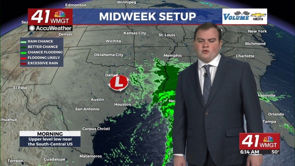 Dry Today Rain Expected By Tomorrow