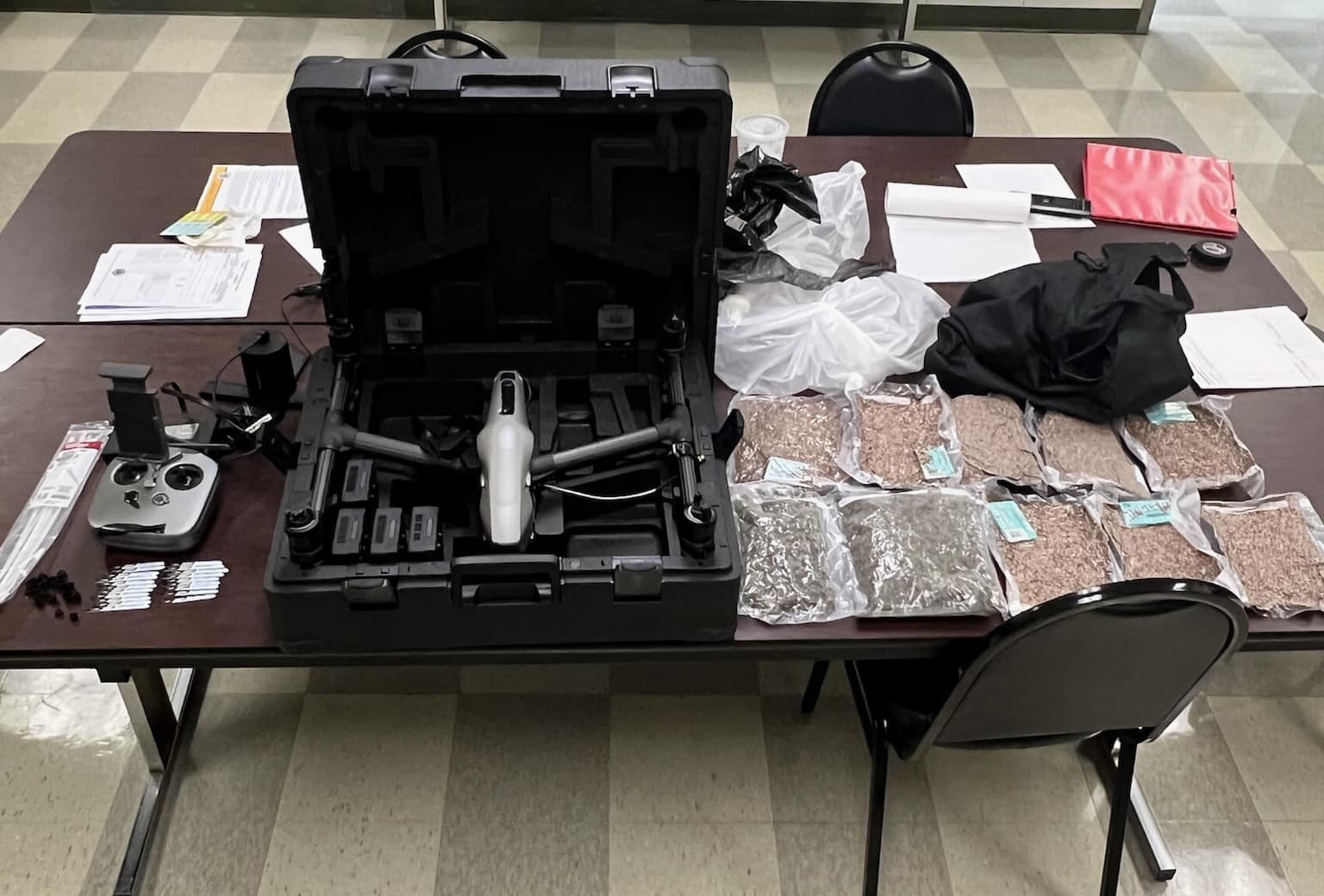Washington County deputies alerted to drone drop at State Prison
