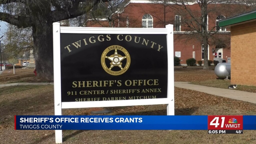 Twiggs County Sheriff's Office Receives Two Major Traffic Grants