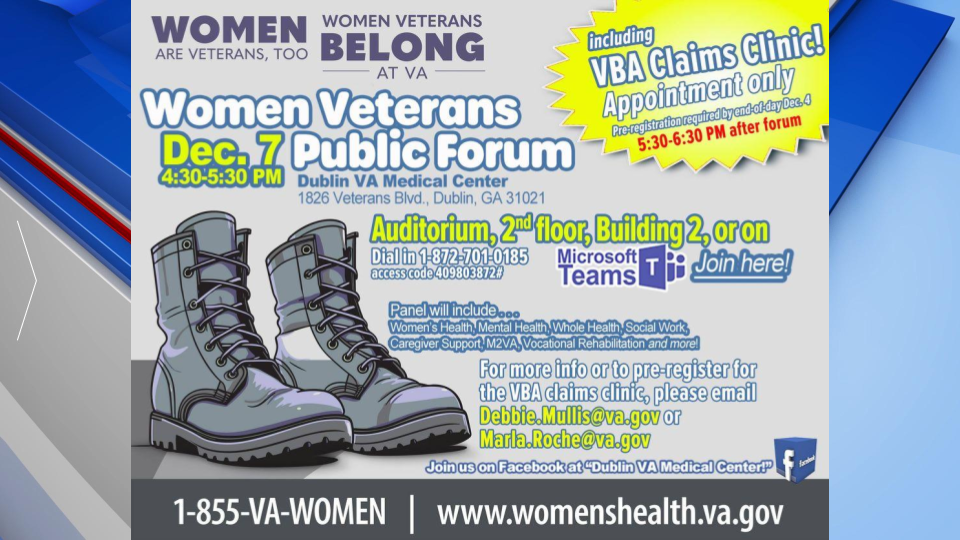 Women Va Clincic Dublin Va Gfx December 7