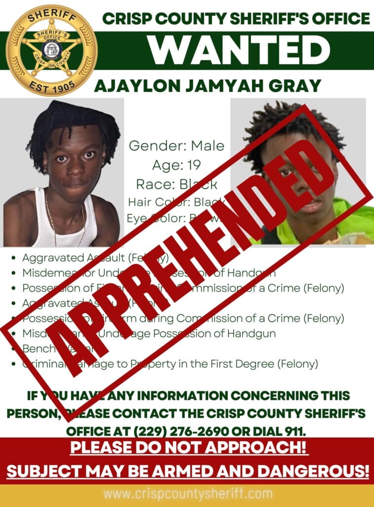 Cordele Teen Caught